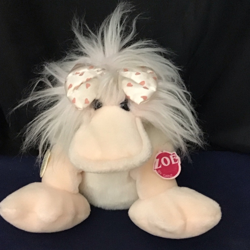 Vintage 1988 Zoe the Duck Plush by Ganz Bros The Hermitage Collection.